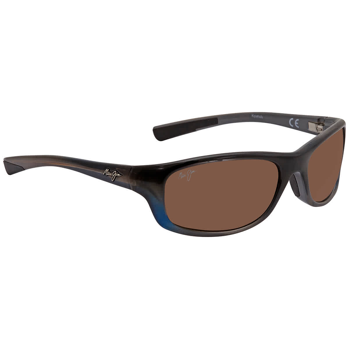 Kipahulu HCL Bronze Wrap Unisex Sunglasses H279