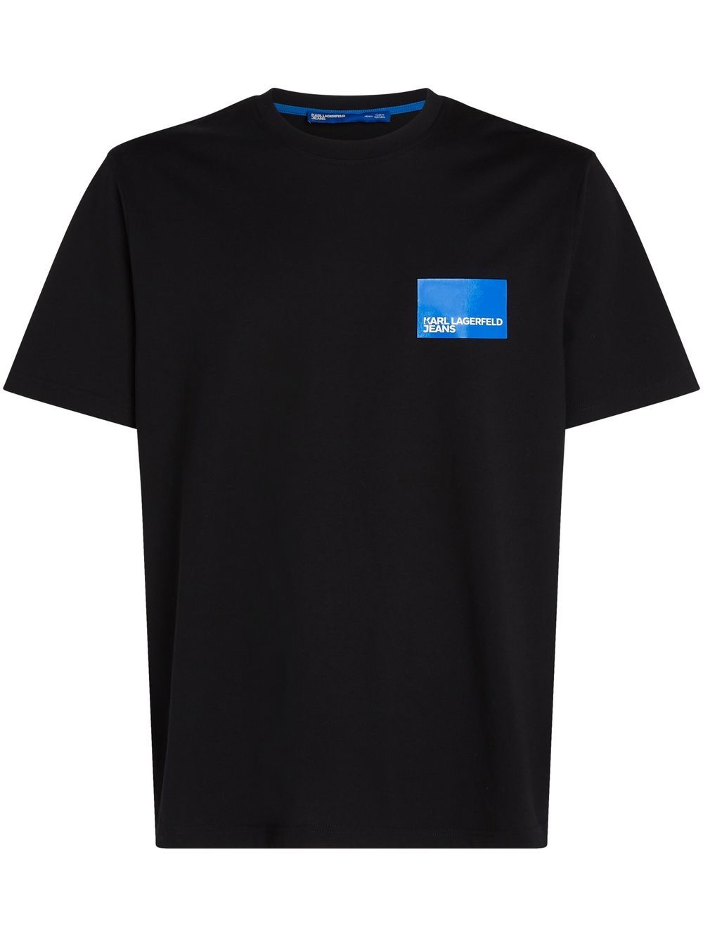 Logo-print organic cotton T-shirt - Black