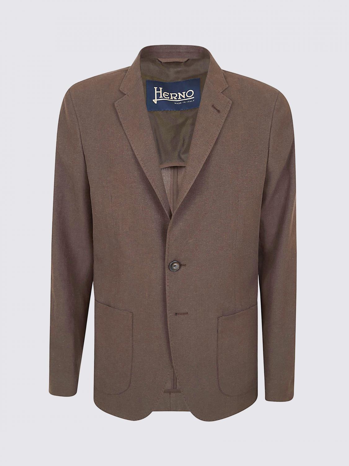 Jacket Men color Brown