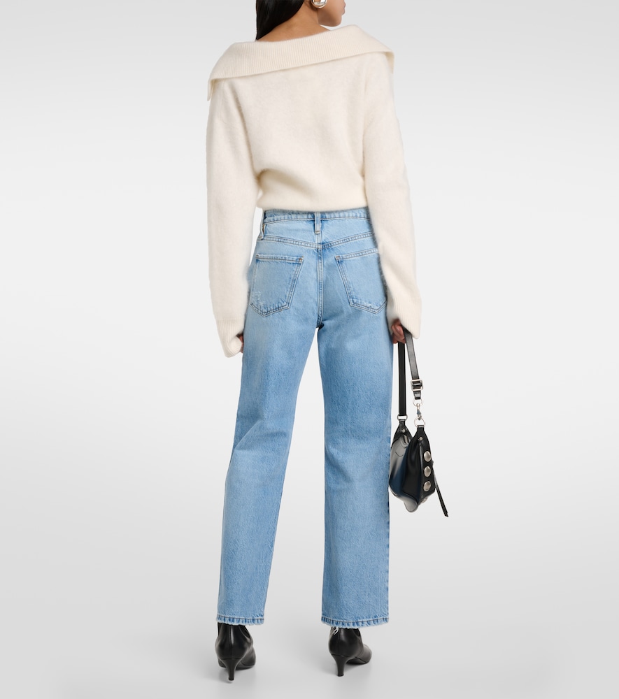 Le Jane high-rise straight jeans