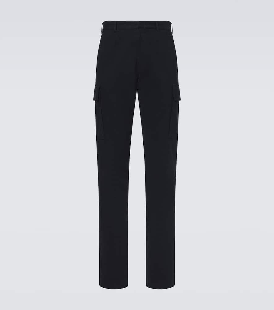 Cotton-blend cargo pants