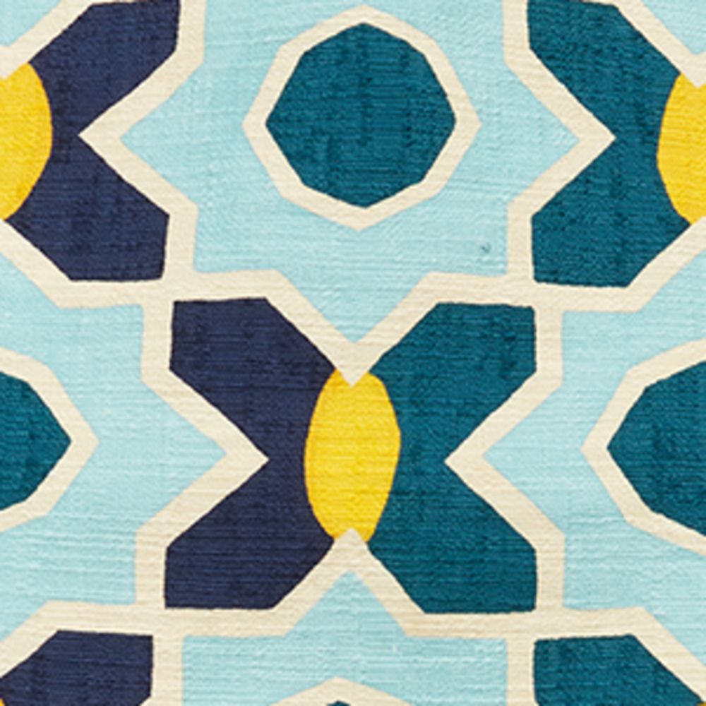 Geometric Print La Scala Top