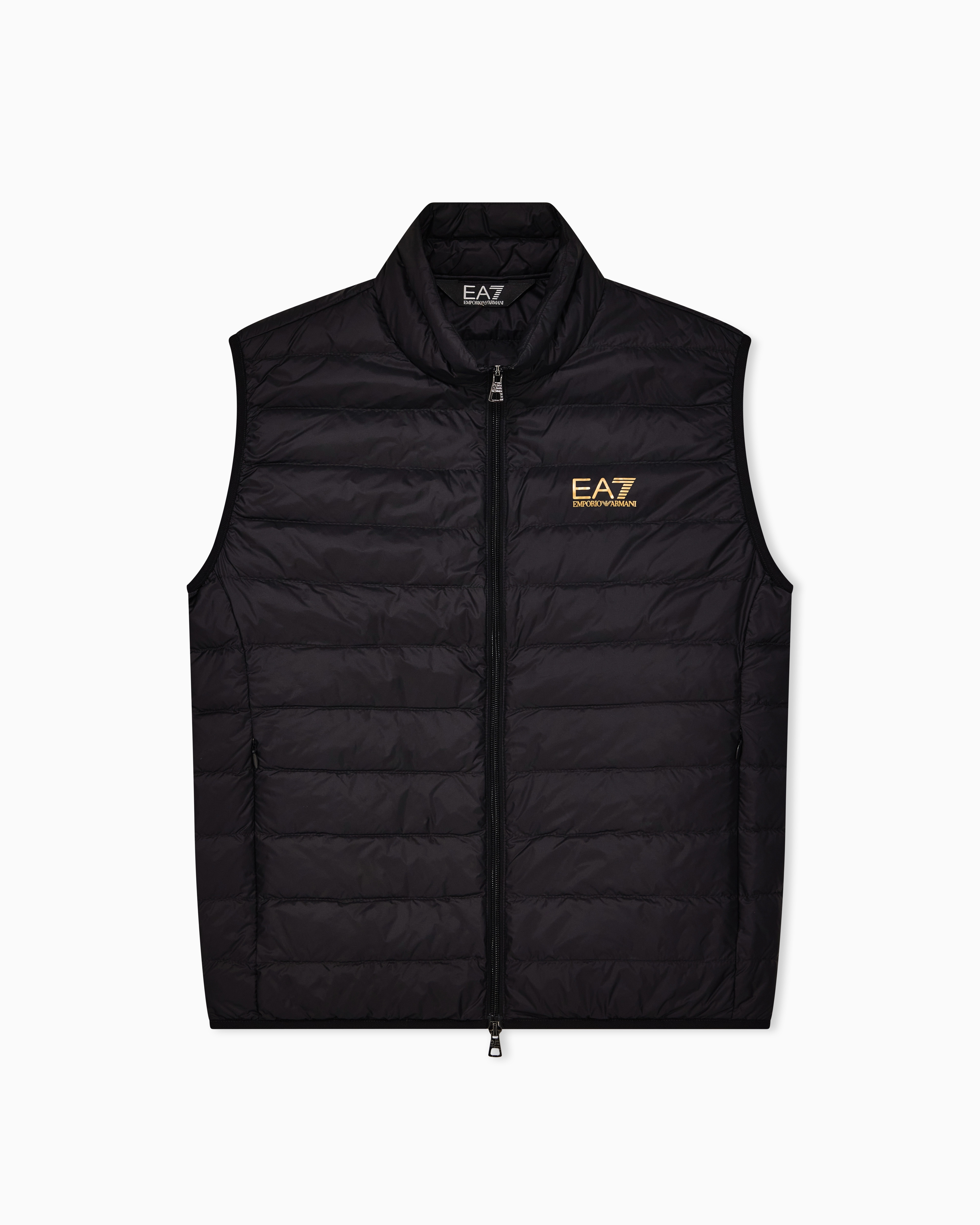 Packable gilet with zip and down padding Core Identity