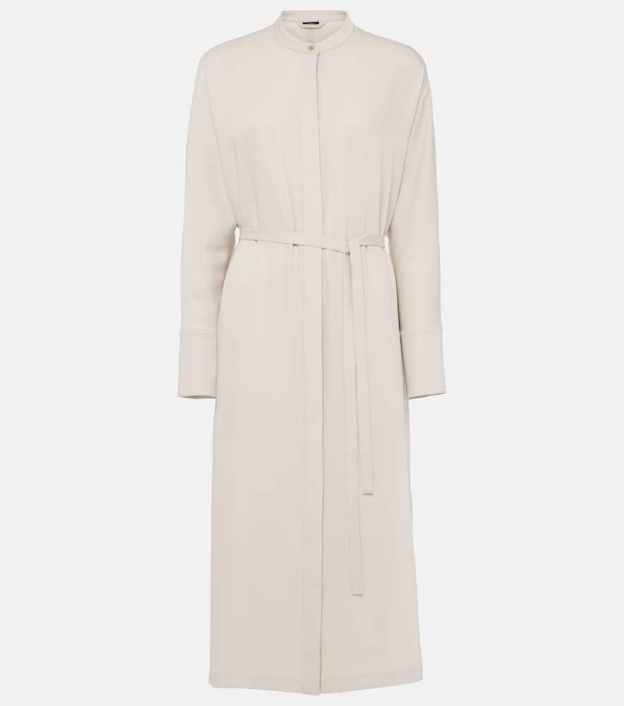 Joseph Dada belted cady midi dress