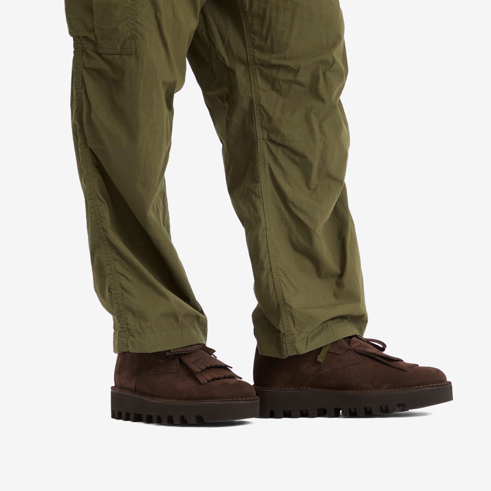 Men's x Engineered Garments Desert Khan Brown Suede