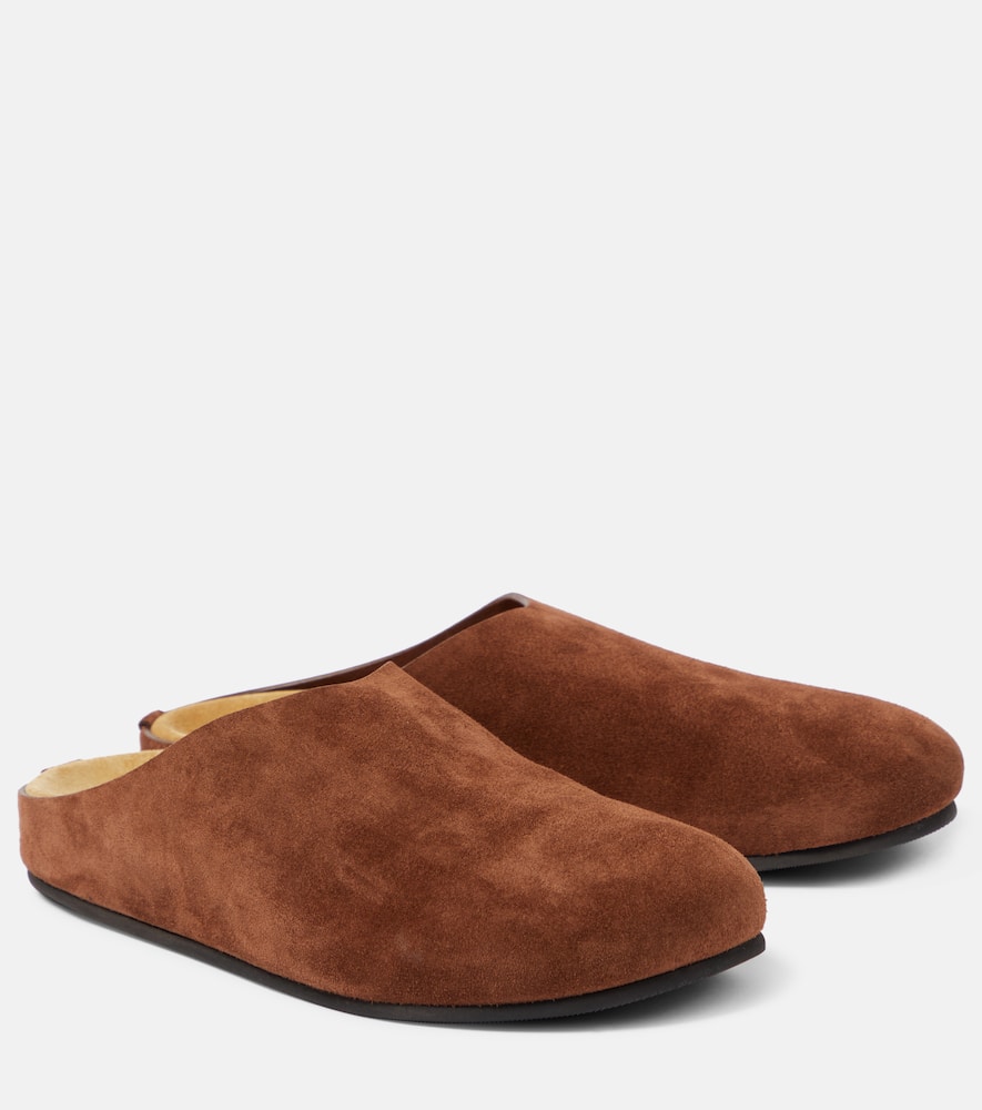 Hugo suede mules