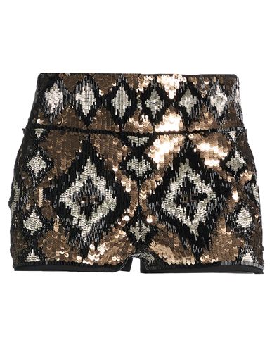 Woman Shorts & Bermuda Shorts Black Size 4 Polyamide, Elastane