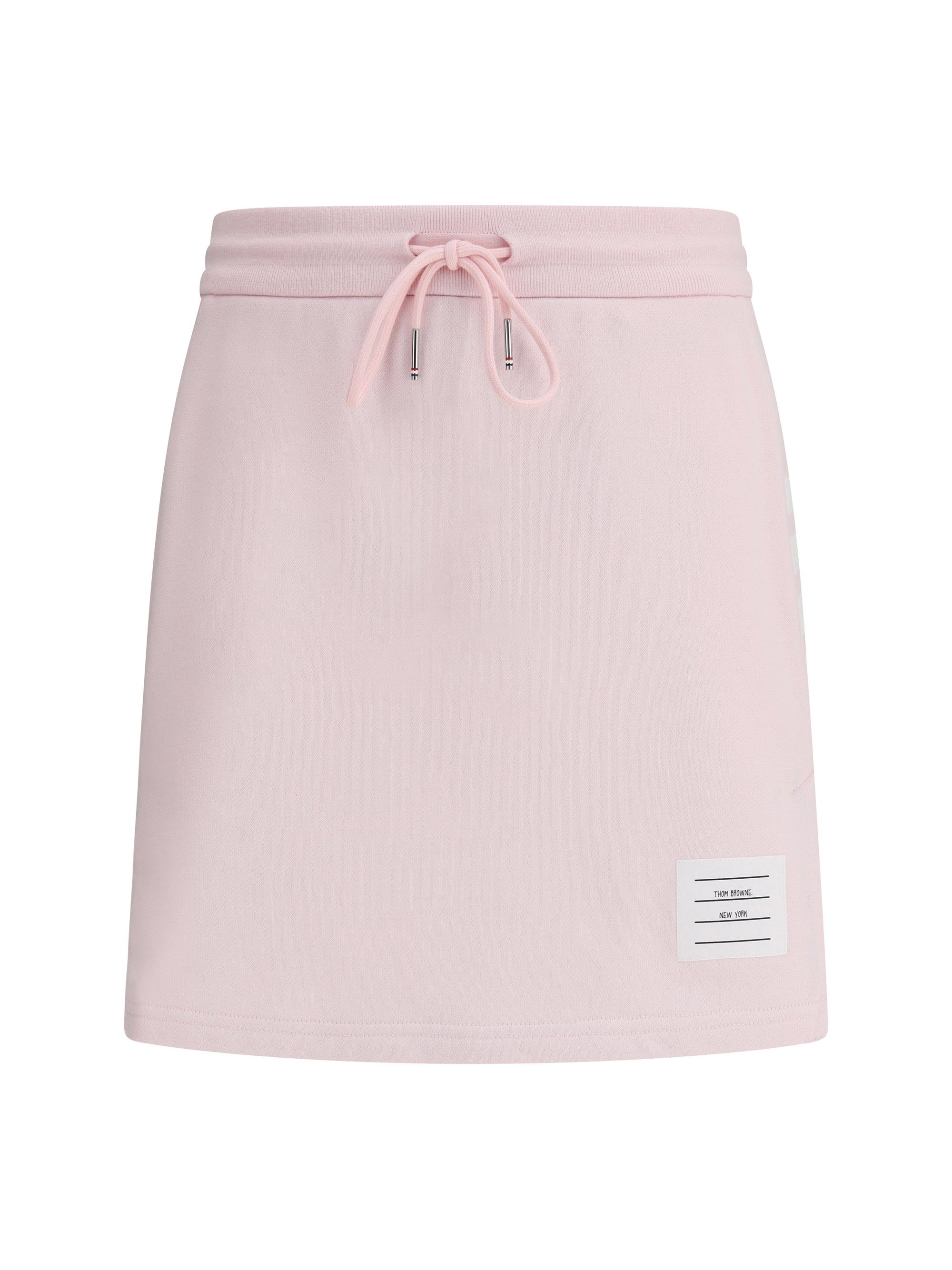 Cotton Mini Skirt — Pink