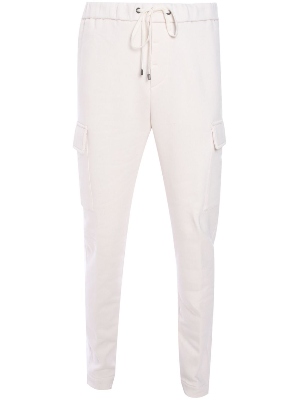 Logo-plaque track pants - Neutrals