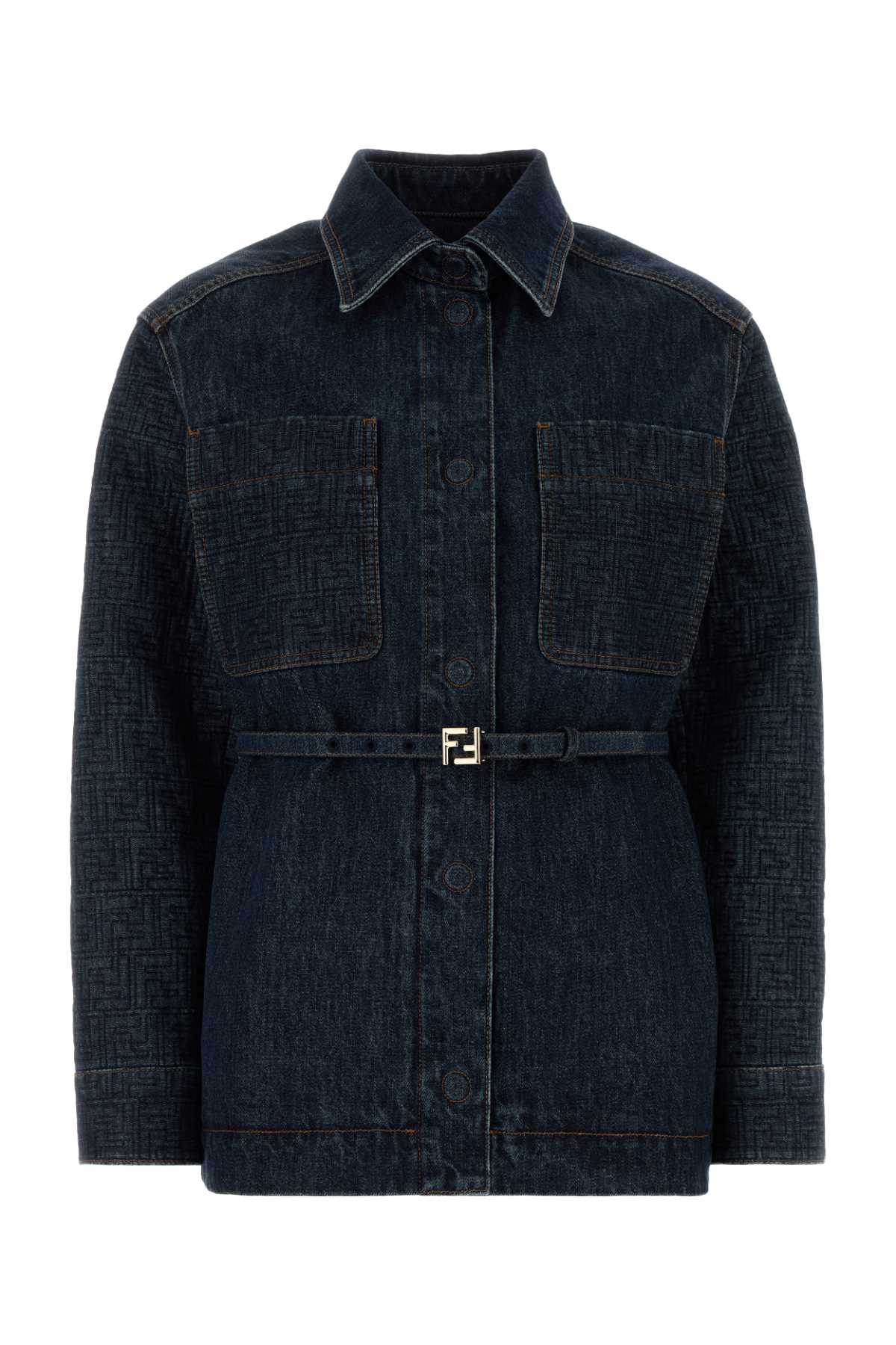 'Ff' Denim Jacket