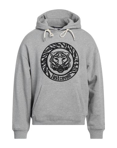 Man Sweatshirt Grey Size M Cotton, Elastane