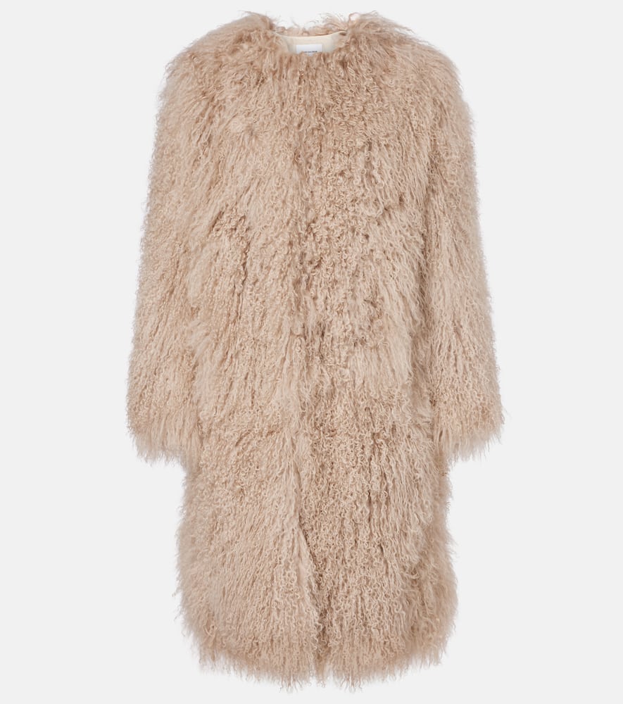 Shearling coat