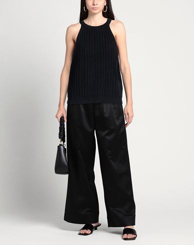 Woman Top Black Size M Cotton