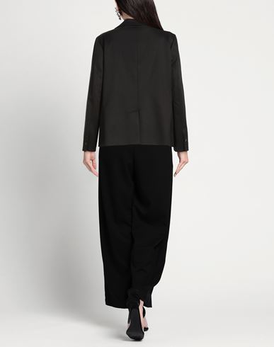 Woman Blazer Black Size 10 Viscose, Virgin Wool, Elastane