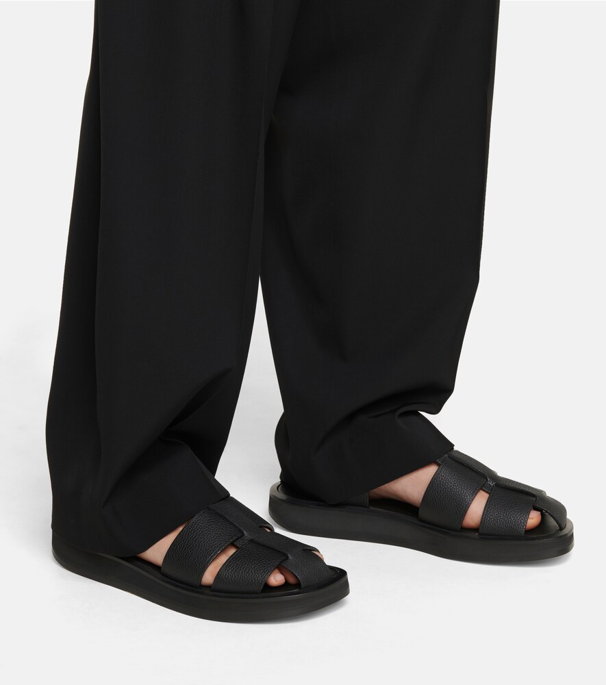 Fisherman leather sandals