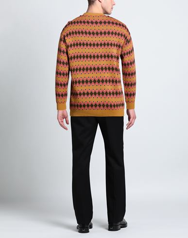 Man Sweater Camel Size L Acrylic
