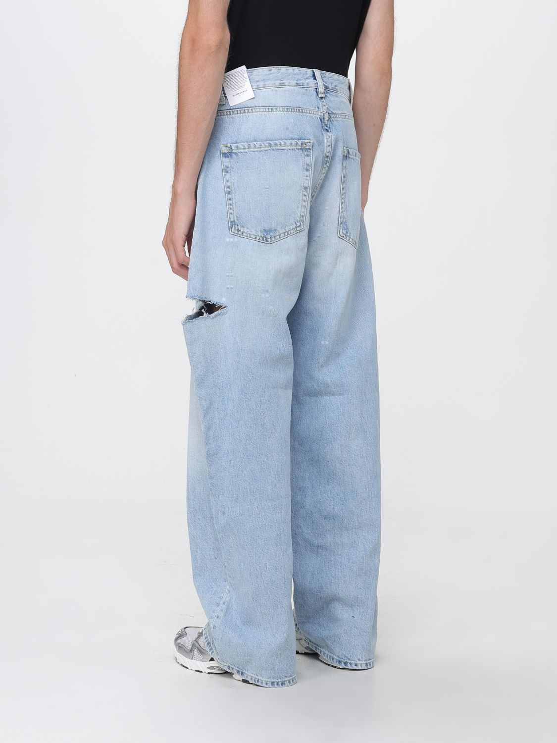 Jeans Men color Stone Washed