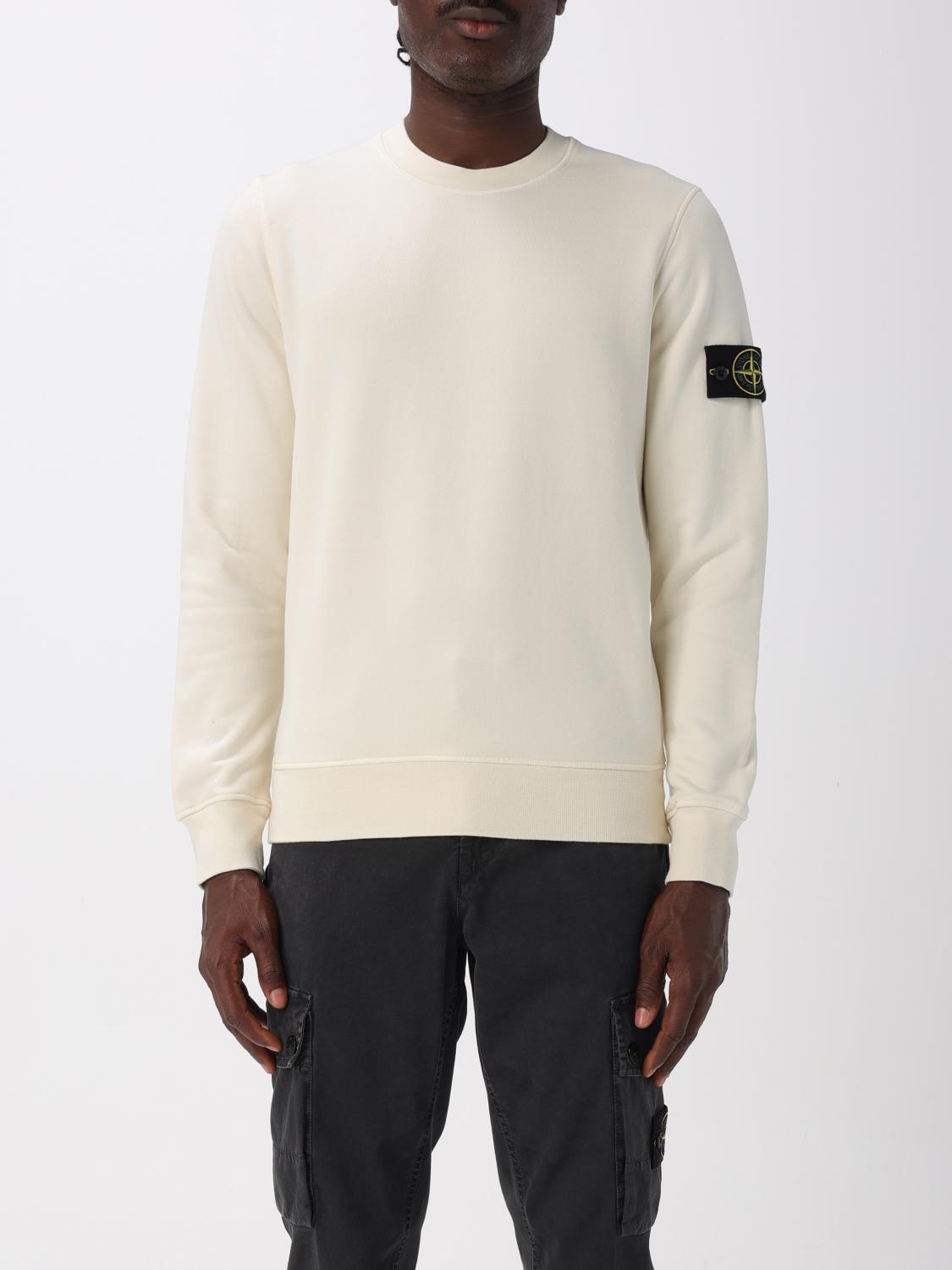 Sweatshirt Men color Ivory