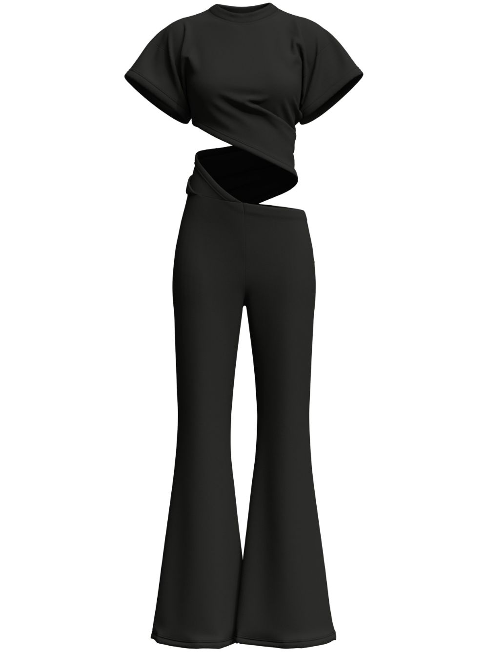Sere cutout-detail jumpsuit - Black