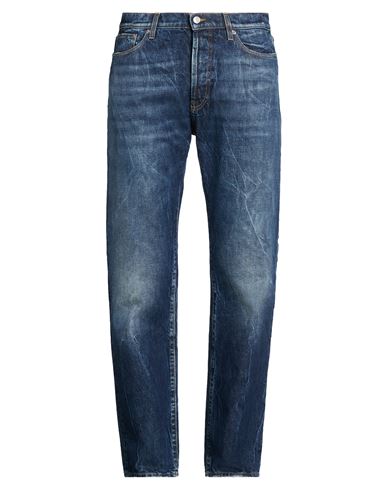 Man Jeans Blue Size 33 Cotton, Pre