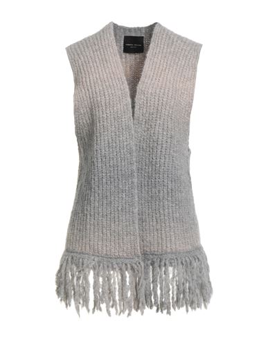 Woman Cardigan Grey Size S Baby alpaca wool, Nylon