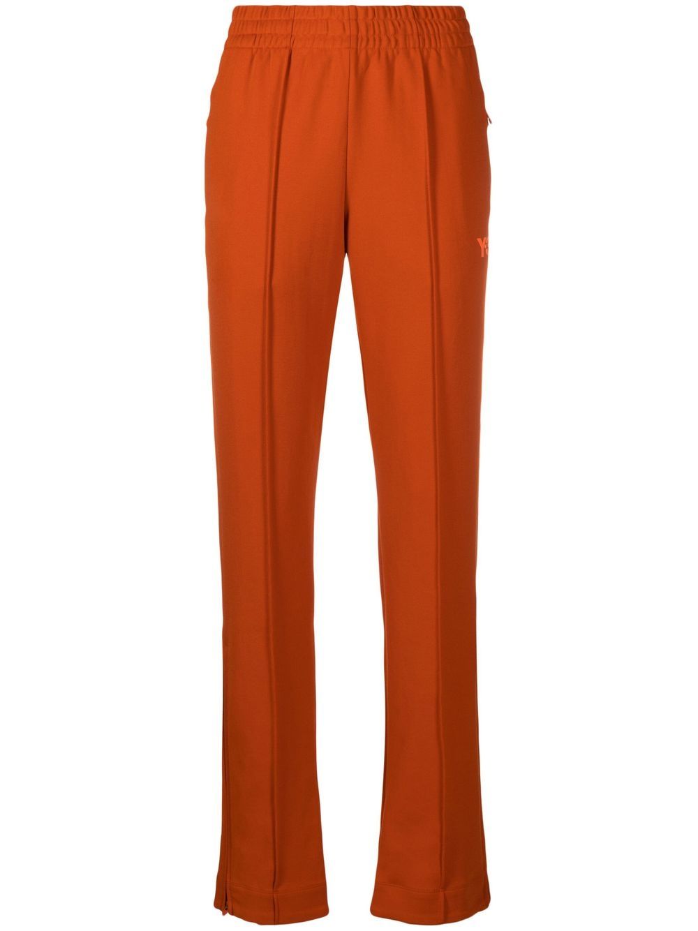 Logo-print track pants - Orange