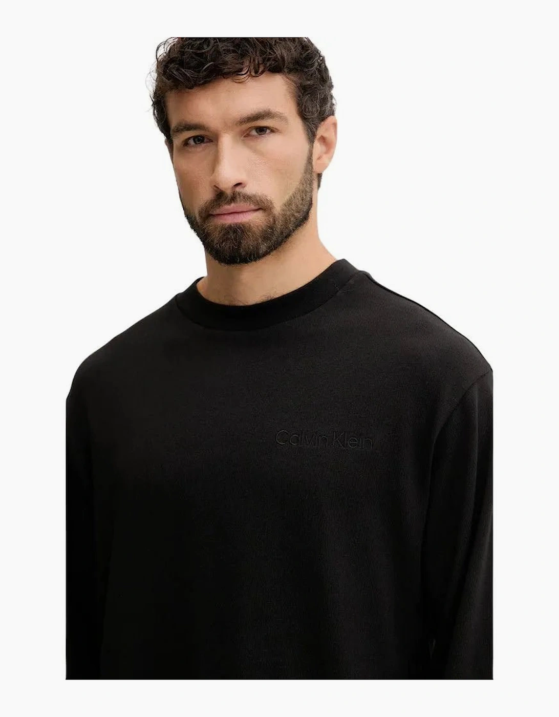Calvin Klein Men's Icon Jersey Pyjama Set, Black