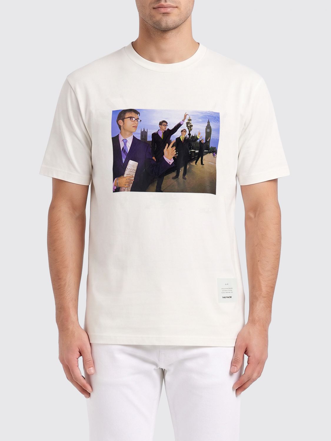 Junya Watanabe - graphic crew neck t shirt short sleeve