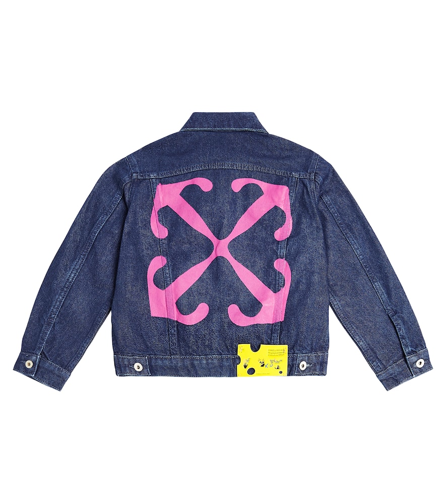 Off-White Kids Arrows denim jacket