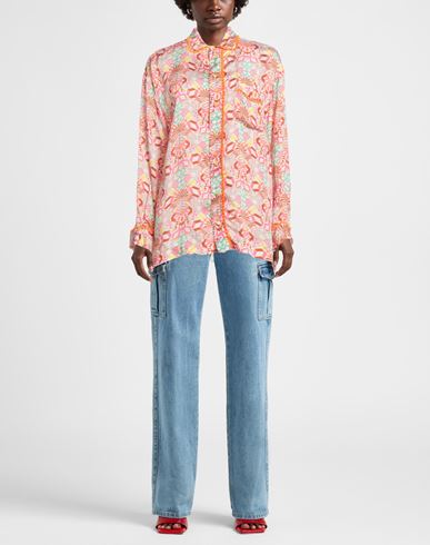 Forte_forte Woman Shirt Fuchsia Size 3 Viscose, Cupro