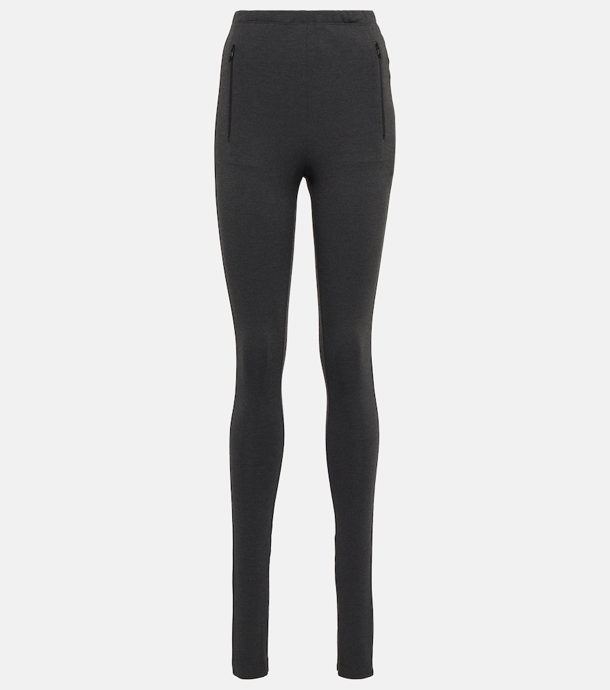 High-rise skinny pants