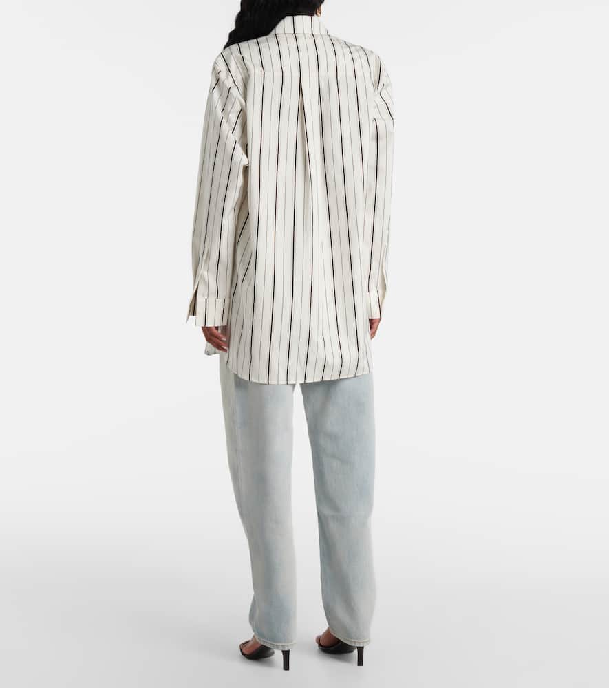 Damita striped cotton shirt