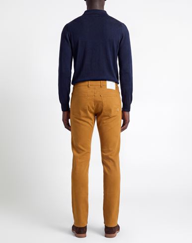 Man Jeans Camel Size 32 Lyocell, Cotton, Polyester, Elastane