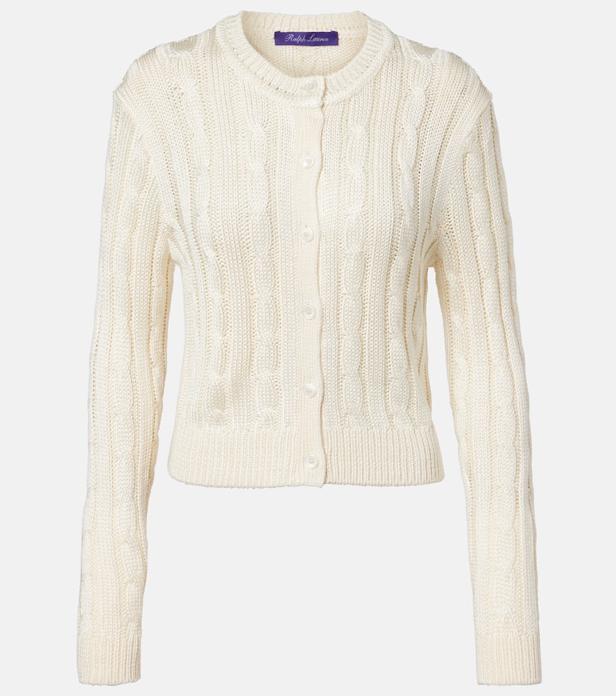 Silk cardigan