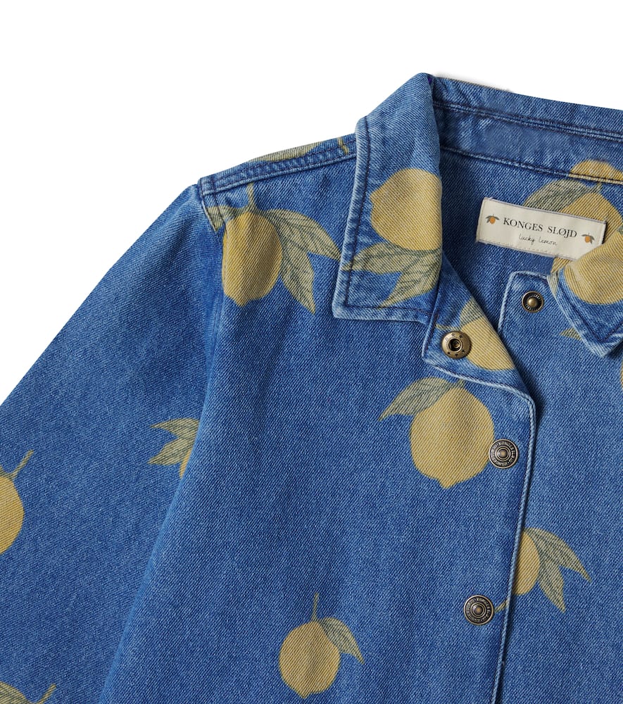 Konges Sløjd Magot printed denim jacket