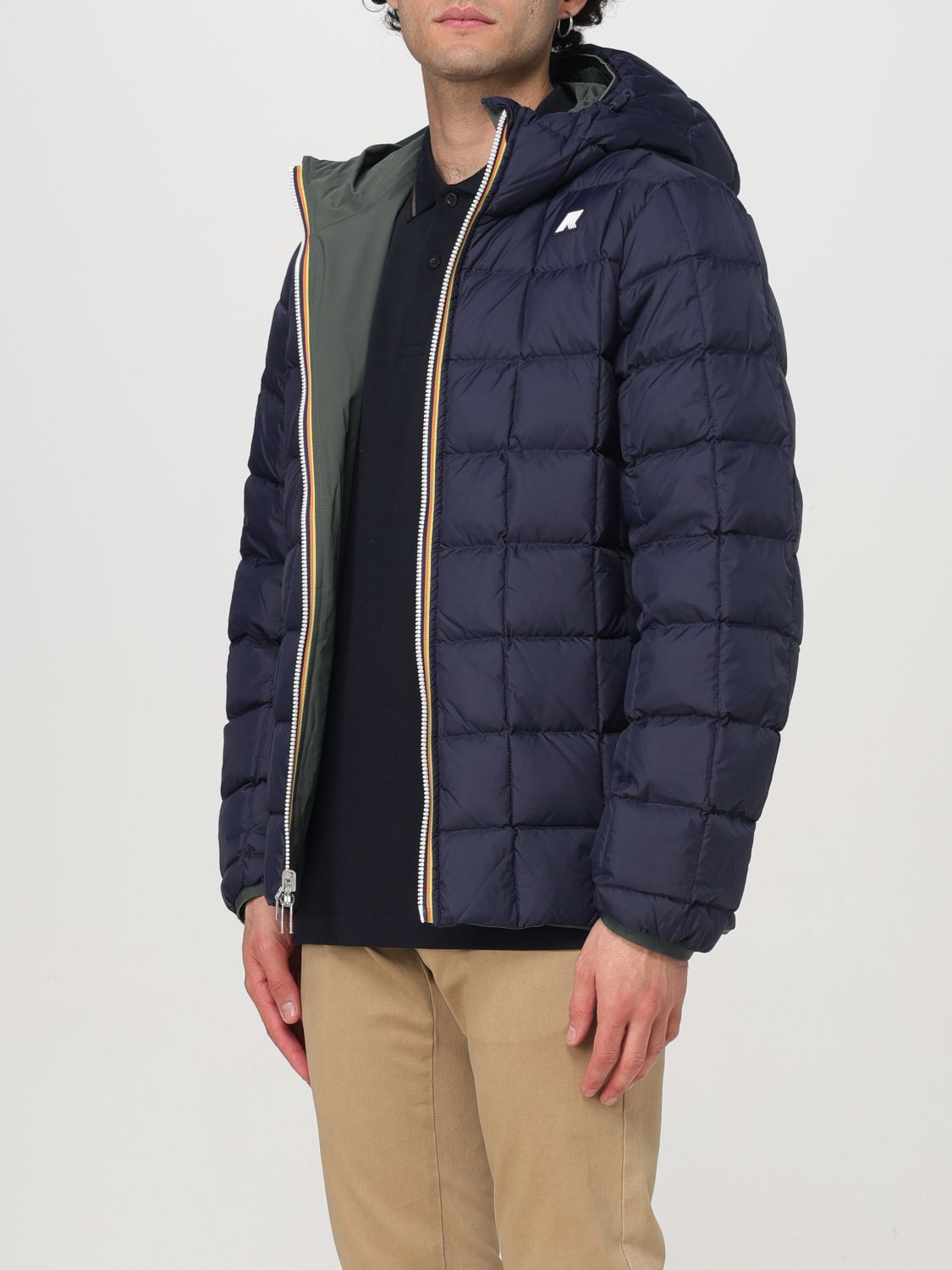 Jacket Men color Green