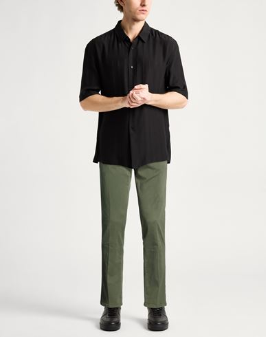Roÿ Roger's Man Pants Military green Size 30 Cotton, Elastane
