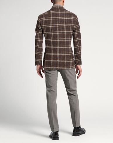Man Blazer Taupe Size 40 Wool, Polyamide