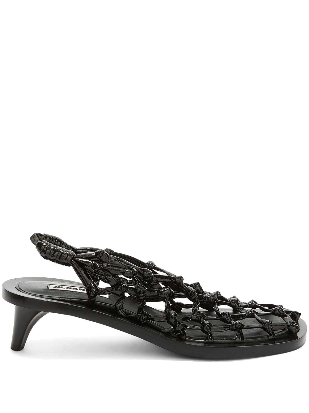 Woven pumps - Black