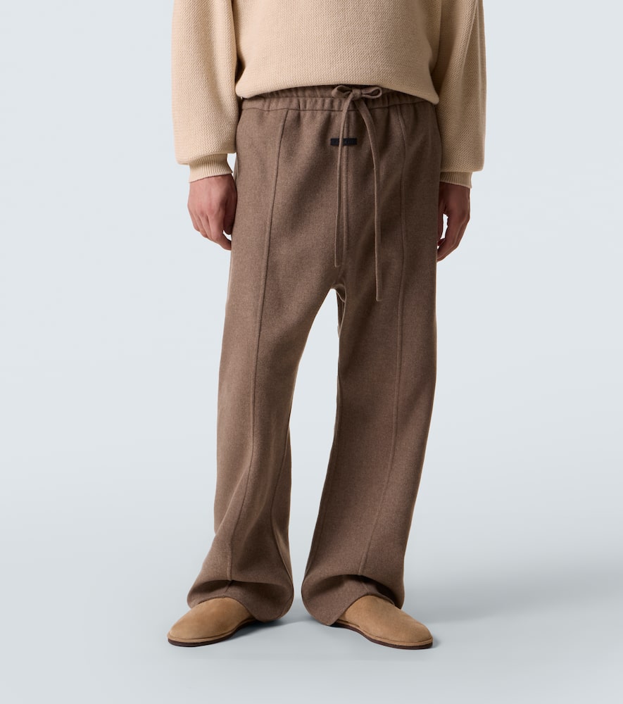 '70s wool and cashmere bootcut pants