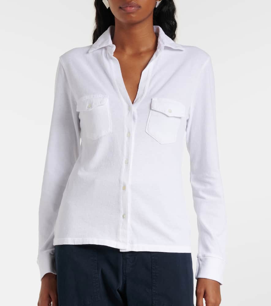 Nili Lotan Liam cotton shirt