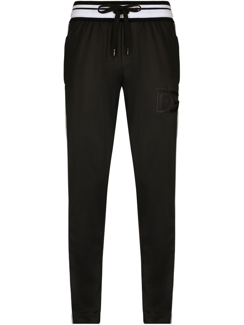 Logo-tape track trousers - Black