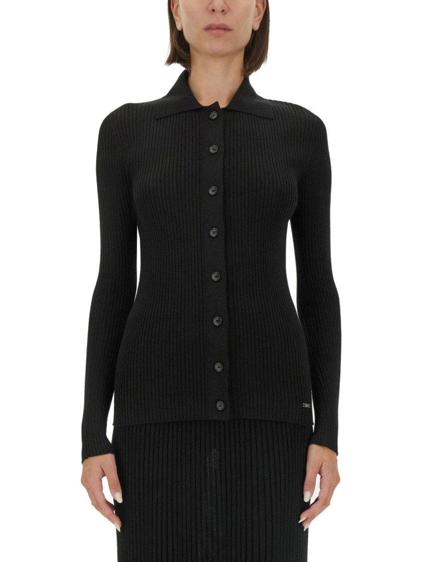 Ribbed Sweater.