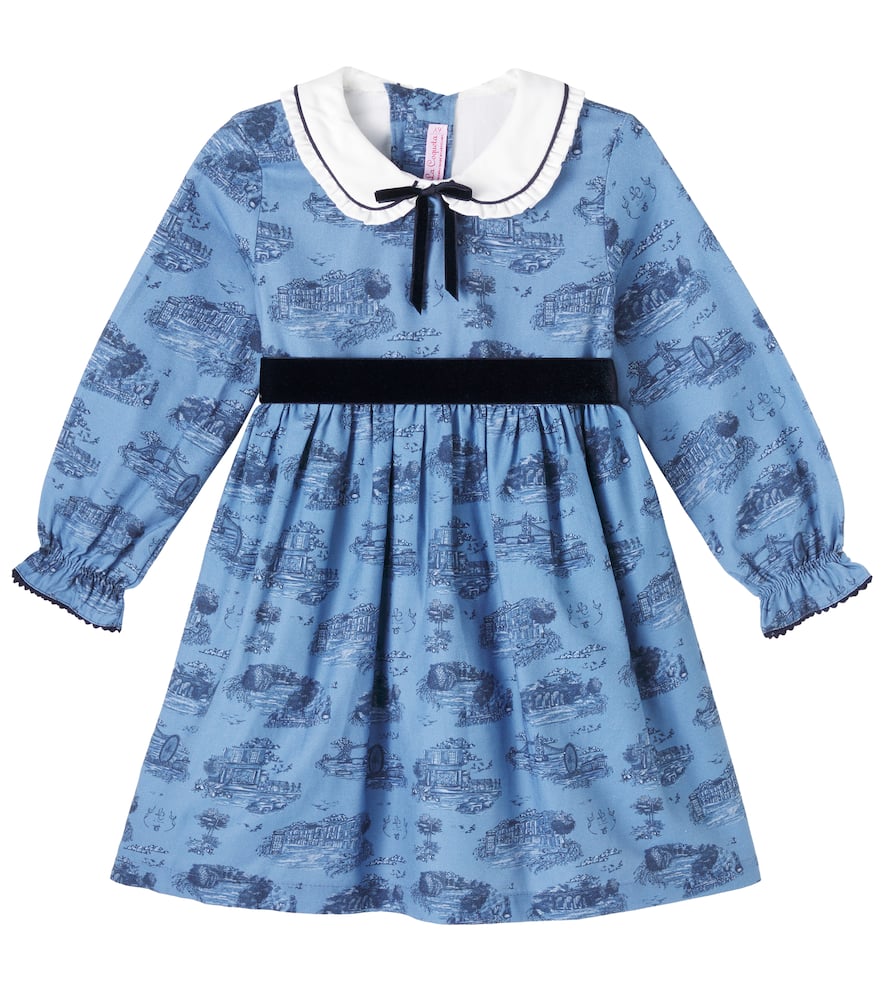 Helena printed cotton dress