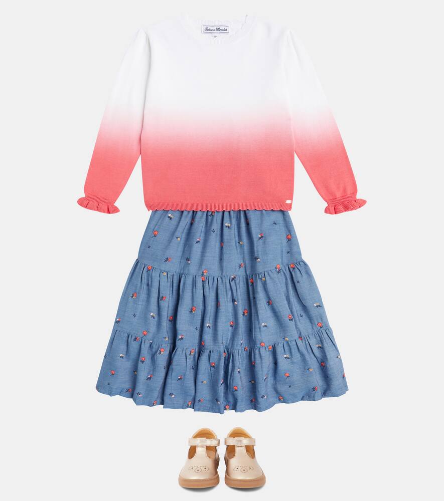 Tartine et Chocolat Jupond denim skirt