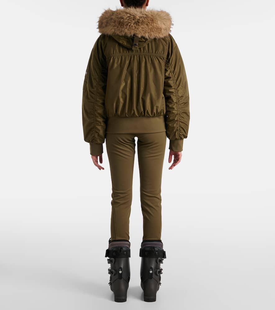 Jeanne faux fur-trimmed ski jacket