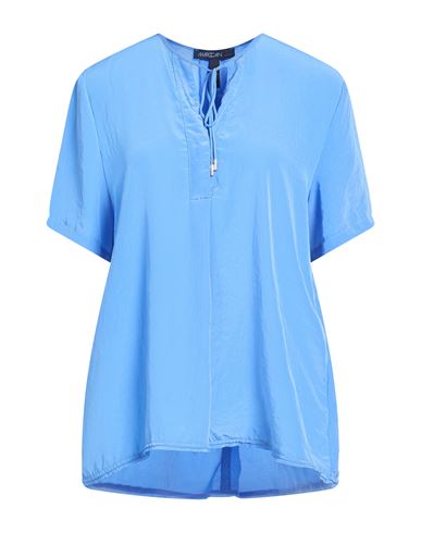 Woman Top Light blue Size 4 Polyester, Recycled polyester