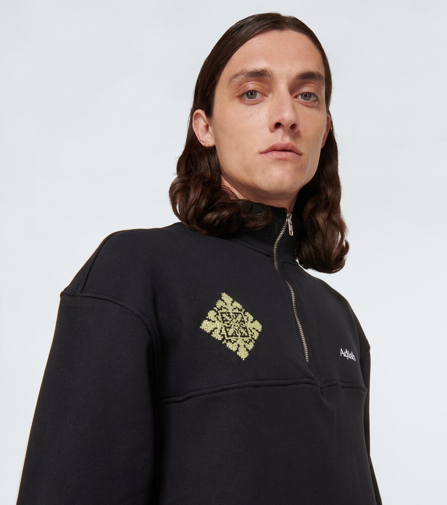 Logo cotton jersey sweatshirt
