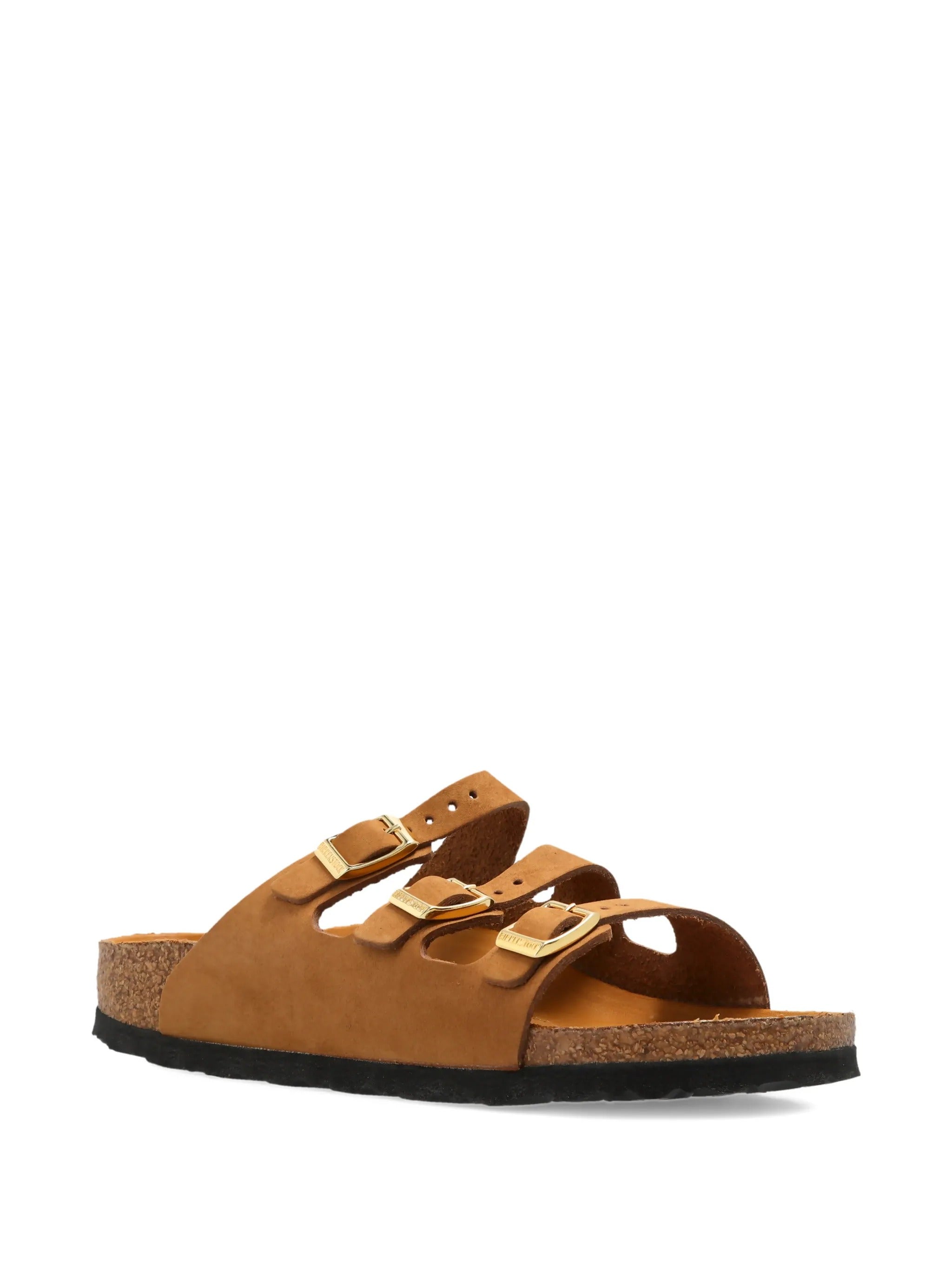 Birkenstock Florida Hex Mink, Nubuck Leather