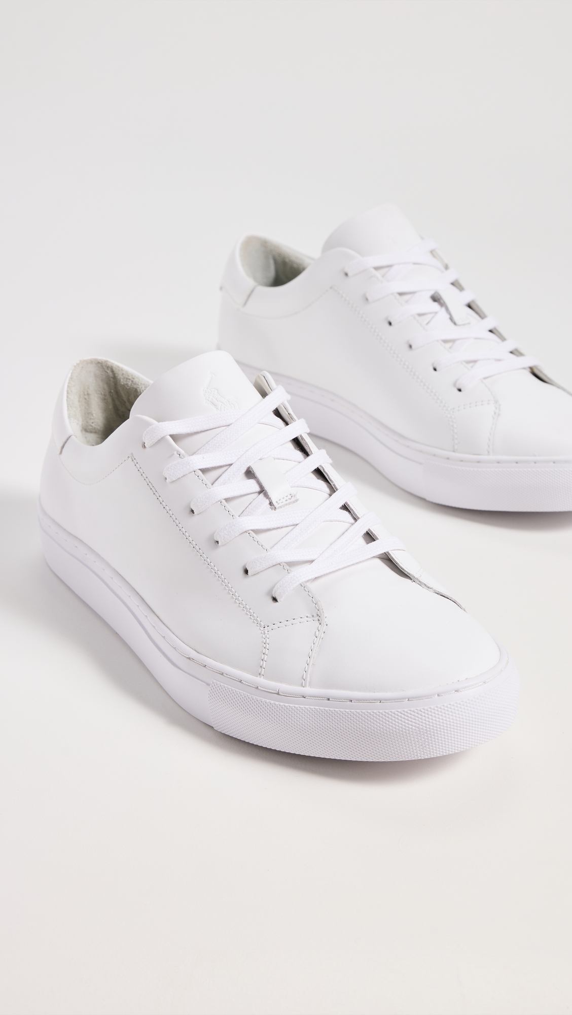 Jermain Ii Leather Sneakers White